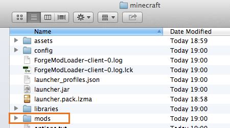 How to Open Forge Mod Folder 的图像结果