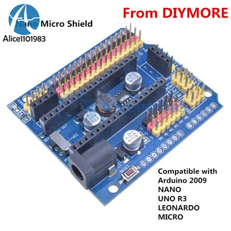 Arduino Nano Expansion Board Micro Sensor Shield v3.0 I/O Uno R3 leona