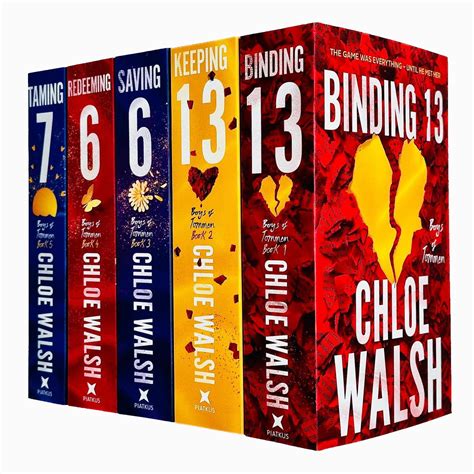 Boys of Tommen Series Collection 5 Books Set By Chloe Walsh (Binding 13 ...