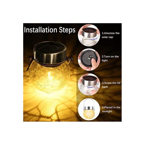 KPL Hanging Solar Lights, Outdoor Solar Lanterns | Ubuy India