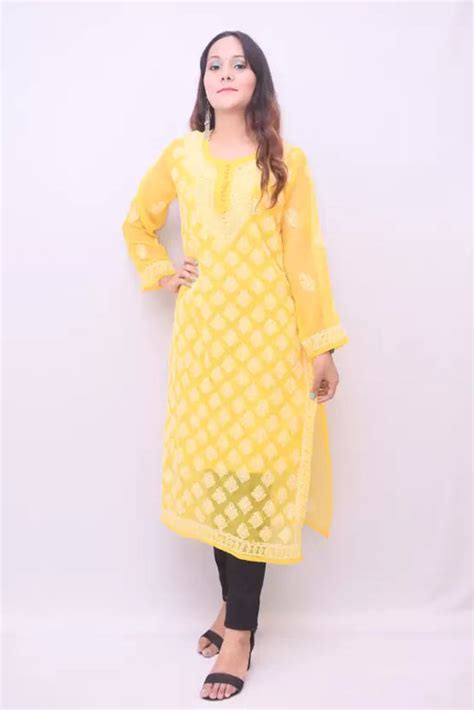 Best Chikankari Kurti Online Shopping | Lucknowi Chikankari Shop Near