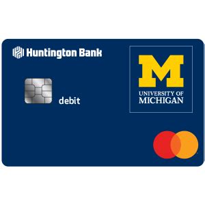 Get the University of Michigan debit card