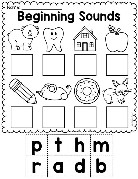 Kindergarten Phonics Worksheets MEGA PACK-Sounds, CVC, Digraphs, Blends, Rhyming | Beginning ...