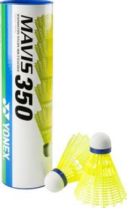 YONEX 350 Plastic Shuttlecocks Plastic Shuttle - Yellow - Buy YONEX 350 ...