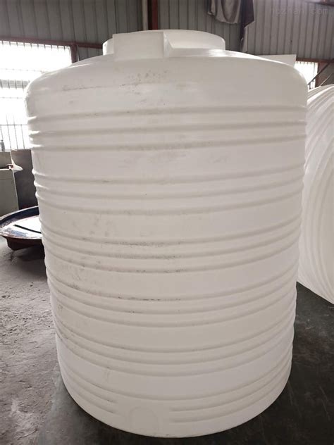 4吨立式带盖塑料水塔 化工容器圆柱形储水罐冷水塔 PE塑胶储水桶