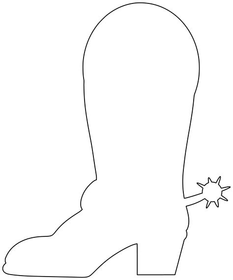 Printable Cowboy Boot Pattern 的图像结果