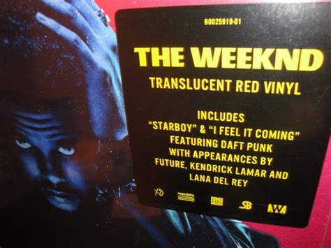The Weeknd "Starboy" Double Vinyl LP 2017 Republic Records NEW
