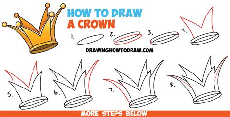 easy flower crown drawing