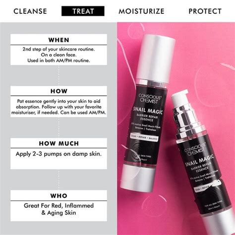 Buy our Snail Magic Essence with 97% Korean Snail Mucin – Conscious Chemist