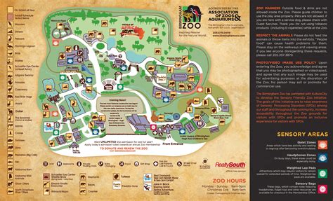 Indianapolis Zoo Map 2013