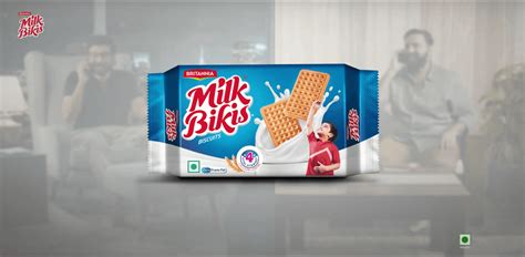 Enjoy Britannia Milk Bikis for a Nutritious Snack Time