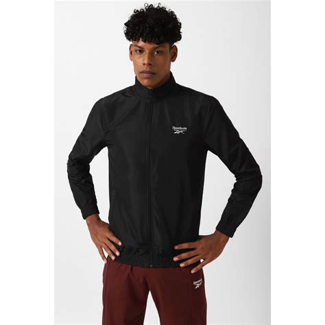 Buy Reebok Mens WVN Track Jacket Black Online