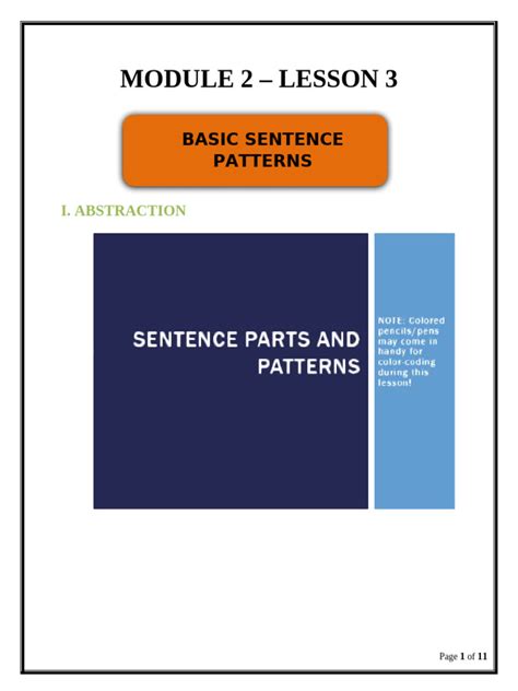 Image result for Module 2 Lesson 11