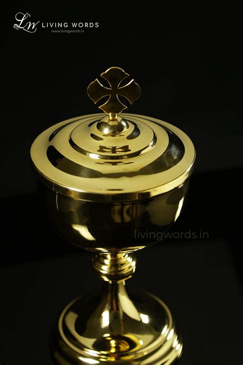 Exquisite Large Gold Plated Ciborium – Living Words