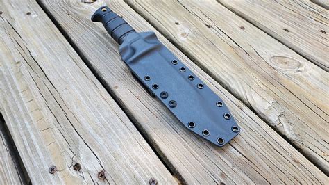 ONTARIO KNIFE COMPANY SPEC PLUS "SP1-95" KNIFE KYDEX sheath pancake w ...