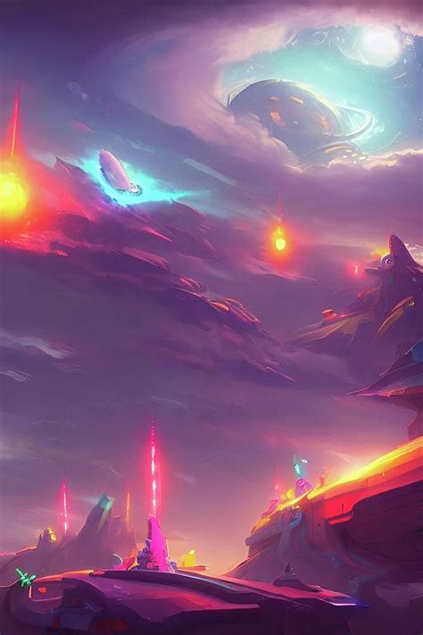 Image result for Alien World Scene Line Art