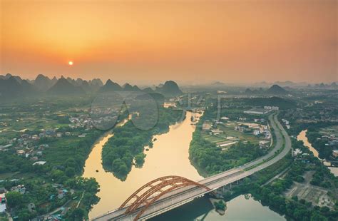 桂林山水45661_山水风景_风景风光类_图库壁纸_68Design