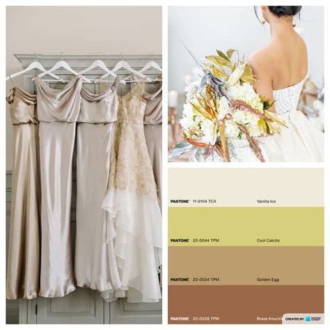 Champagne colour scheme wedding 60 photos - Astyledwedding.com