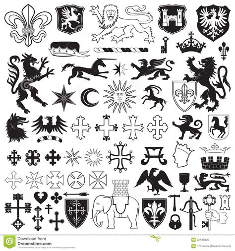 Medieval Coat Of Arms Symbols And Meanings