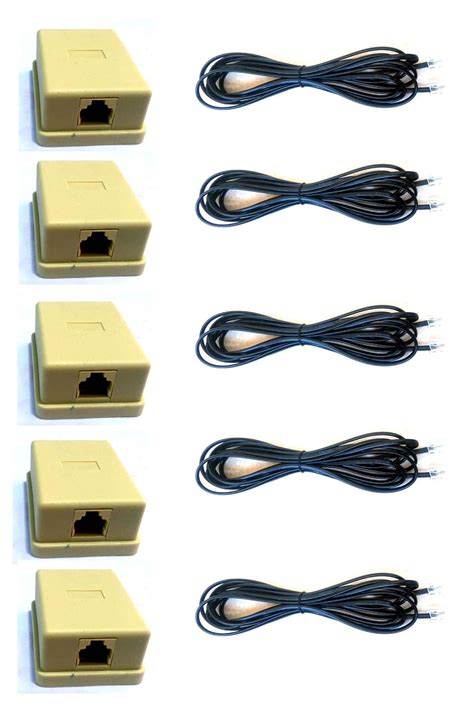 ROJET Box and RJ 11 Cable of 2 MT : Amazon.in: Computers & Accessories