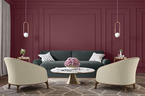 Wine Colored Rooms