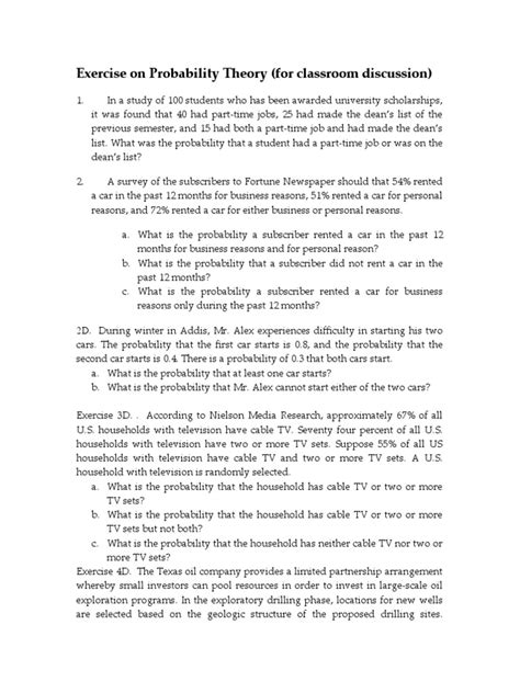 Probability Theory Questions 的图像结果