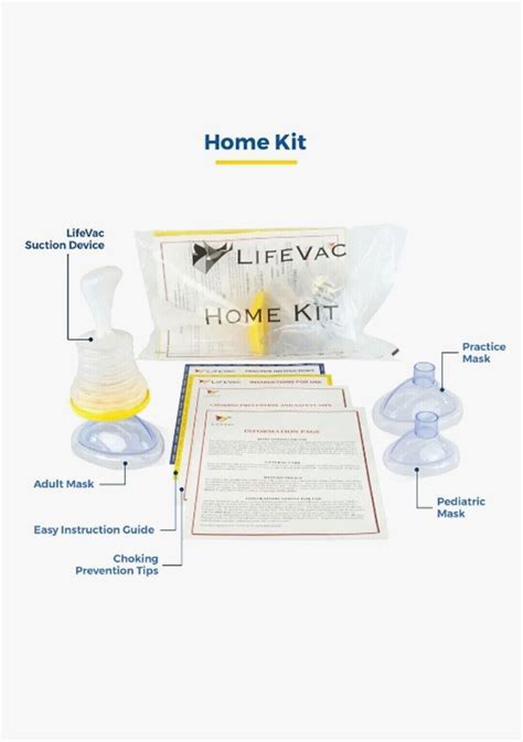LifeVac Home Kit - Bluewater First Aid