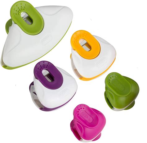 Buy Zyliss E990032 Bag Clips Mix Assorted, Multicoloured, 4x12x25.5 cm ...