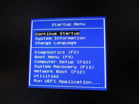 Image result for HP F9 Boot Menu