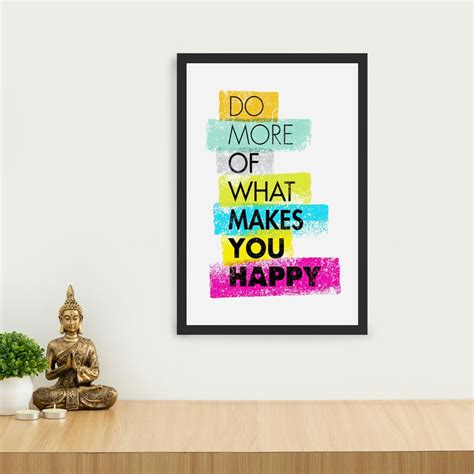 Buy Spectrum Multicolour Do More Printed Picture Frame - 33x48cm from ...