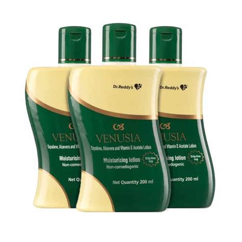 Buy VENUSIA MOISTURIZING LOTION WITH ALOE VERA 200ML X PACK OF 3 Online ...