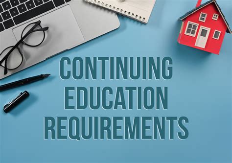 Continuing Education Requirements - Manfred Real Estate School