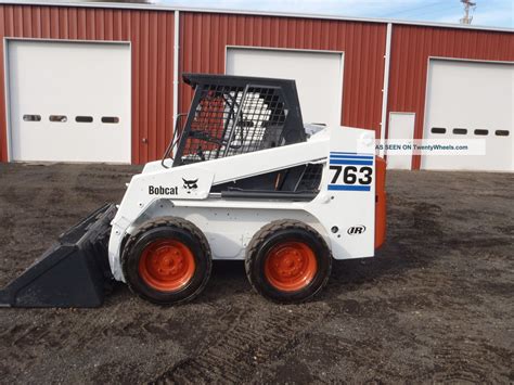 1995 Bobcat 763 Skid Steer Loader Only 3492 Hours Runs Great Great ...