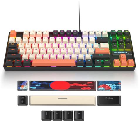 IRoboosta 75% Percent Mechanical Gaming Keyboard, 87 Keys TKL India | Ubuy