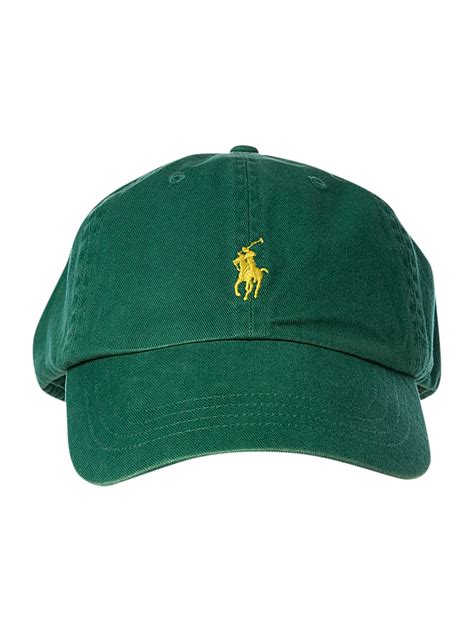 Polo ralph lauren Baseball Cap in Green for Men | Lyst