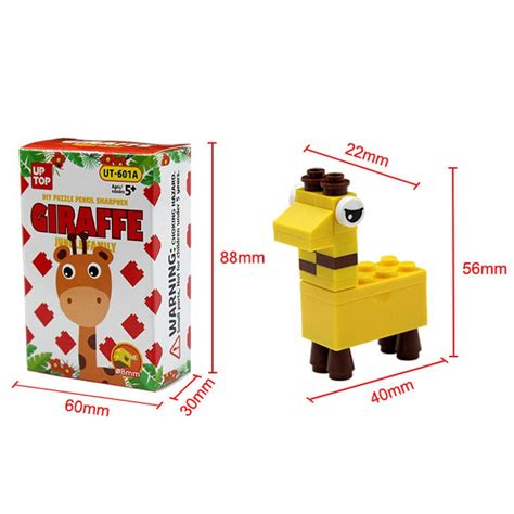 Building Blocks DIY Pencil Sharpener - Set Of 6 Pieces – Tiny Treasures