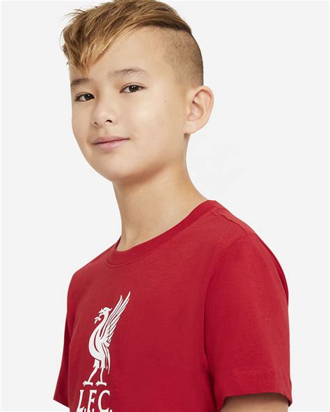 Liverpool F.C. Older Kids' Football T-Shirt. Nike IN