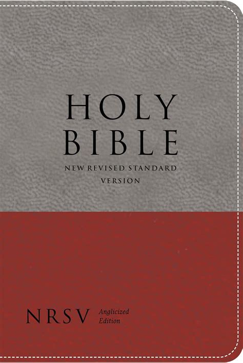 Buy Holy Bible: New Revised Standard Version (NRSV) Anglicised Book ...