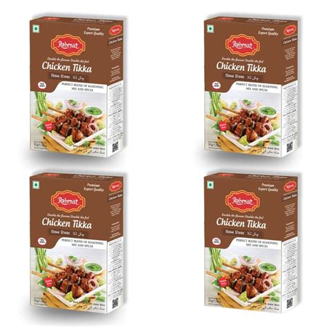 Rehmat Chicken Tikka Spice Mix Masala, Easy & Ready to Cook Exotic ...