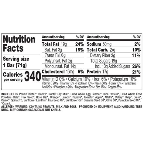 Perfect Bar Peanut Butter – Wellness Market