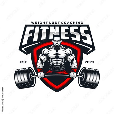 Bodybuilder Gym Logo 的图像结果