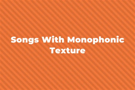Image result for Heterophonic Texture Example