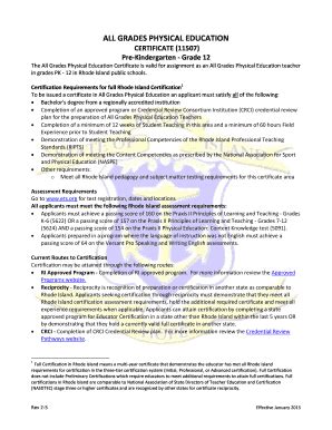 Fillable Online ALL GRADES PHYSICAL EDUCATION Fax Email Print - pdfFiller