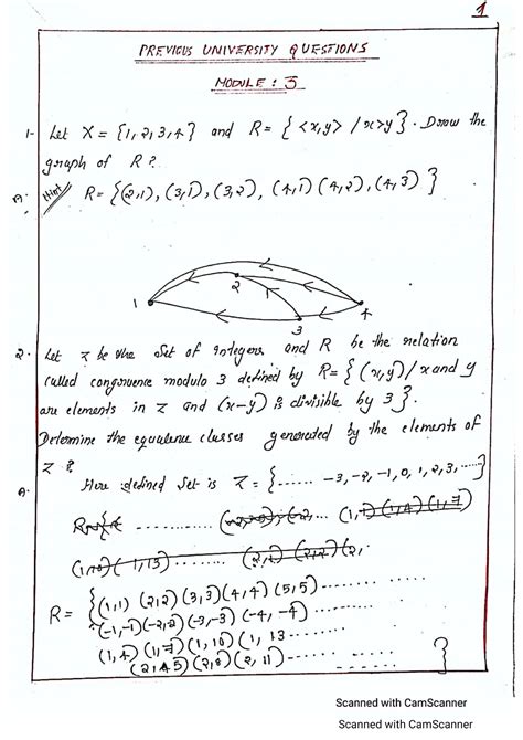 Module 3 previous question - Discrete Mathematical Structures - Studocu