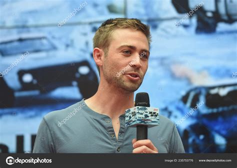 American Actor Cody Walker Attends Press Conference Promote New Movie ...