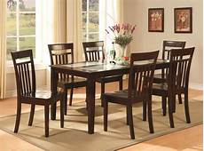 Kitchen Dining Sets by 7 Pc Dinette Kitchen Dining Room Set Table With 6 Kitchen Dining Sets