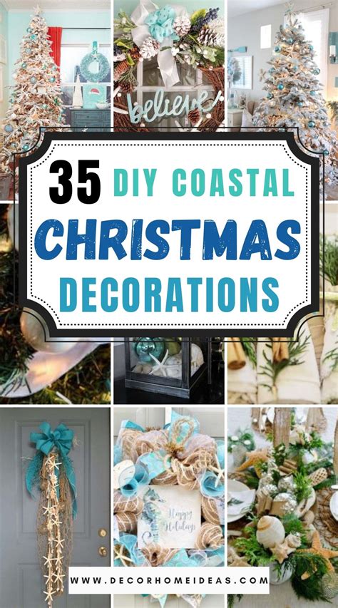 35 Lovely DIY Coastal Christmas Decorations