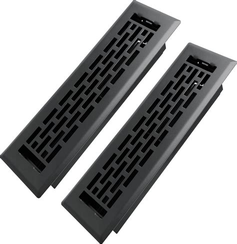2x10 inches 2-Pack Steel Heavy Duty Walkable Floor Register with ...