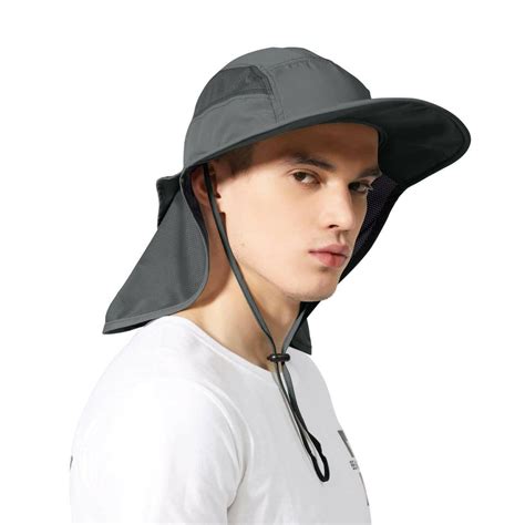 Legionnaires Work Sun Hat for Men and Women - UPF50 Nek Flap ...