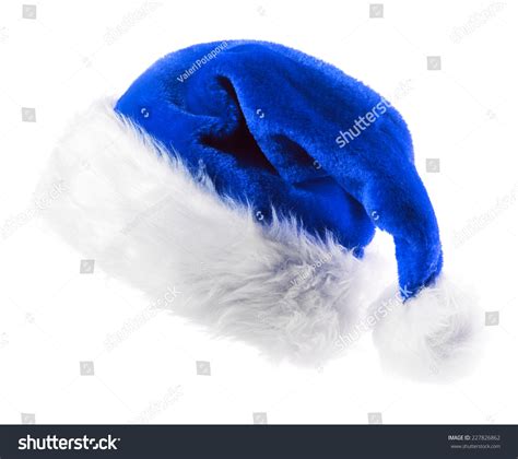 Blue Santa Hat